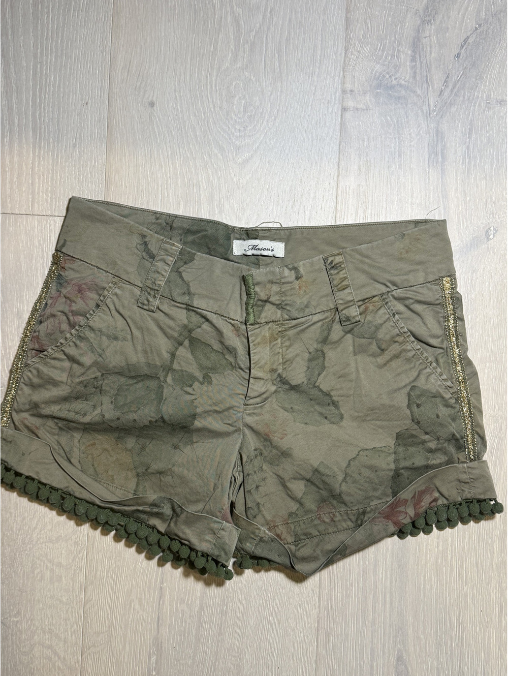 Mason's "Be(Gilda)" Chino Bermuda Shorts Sz 42 (US 6)